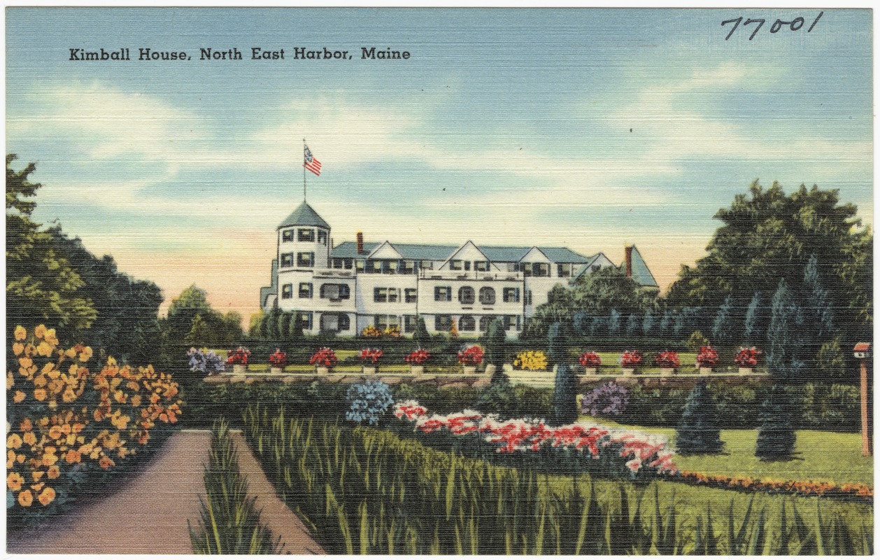 Kimball House, North East Harbor, Maine Digital Commonwealth