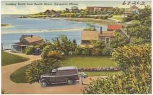 Looking south from Beach Street, Ogunquit, Maine