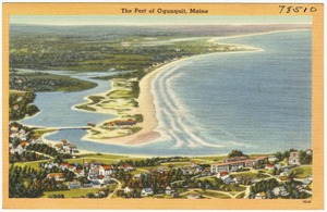 The port of Ogunquit, Maine