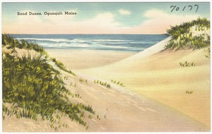 Sand dunes, Ogunquit, Maine