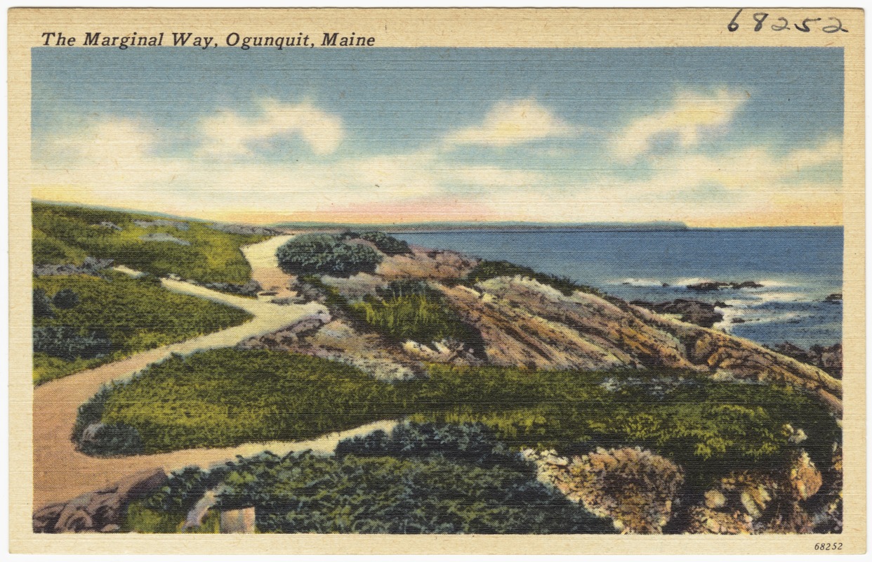 The Marginal Way Ogunquit Maine Digital Commonwealth The marginal way ogunquit maine digital commonwealth