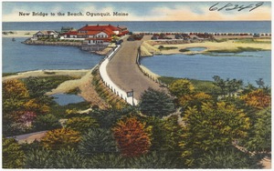 New bridge to the beach, Ogunquit, Maine