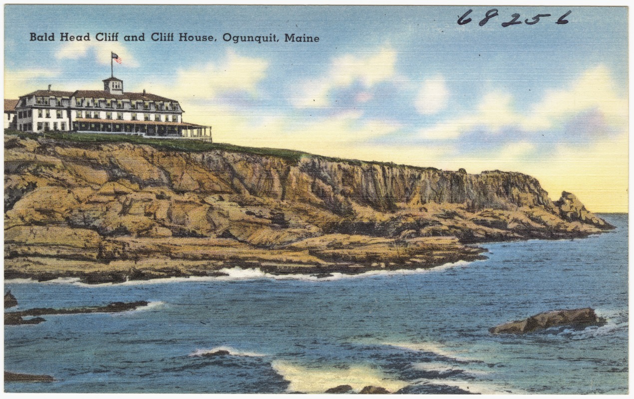 Bald Head Cliff and Cliff House, Ogunquit, Maine