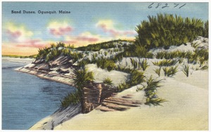 Sand dunes, Ogunquit, Maine