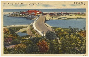New bridge to the beach, Ogunquit, Maine