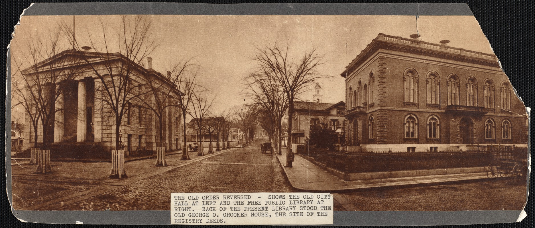 Intersection of Pleasant Street and William Street Digital Commonwealth