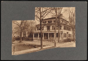 Elsie Clark Moore house, Fairhaven, MA. Later the site of Fairhaven Post Office building