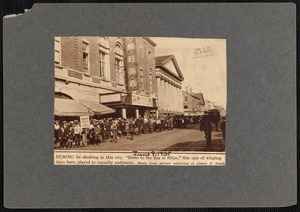 Olympia Theater, New Bedford, MA during opening of Down to the Sea in Ships in 1921