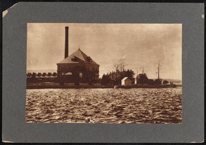 New Bedford, MA pumping station at waterworks at Little Quittacus