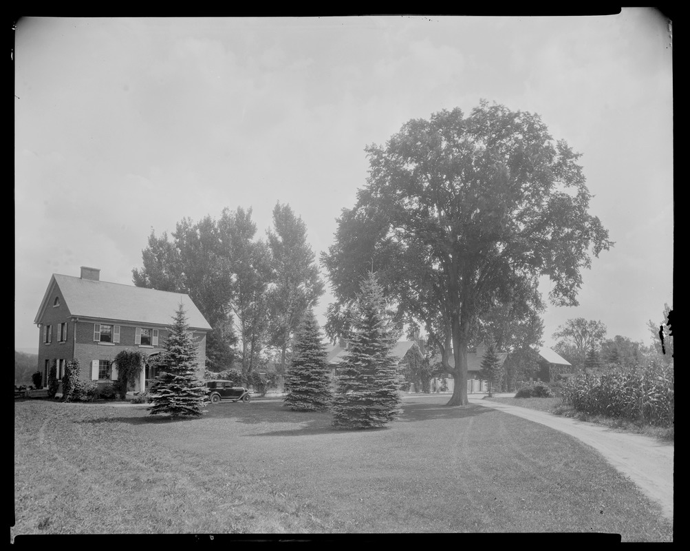 Bellefontaine outbuilding & grounds Digital Commonwealth