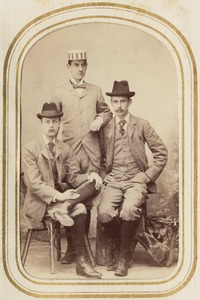 Portrait of three men