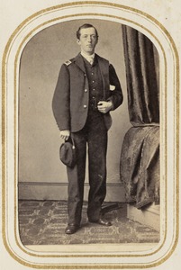 Portrait of a soldier standing
