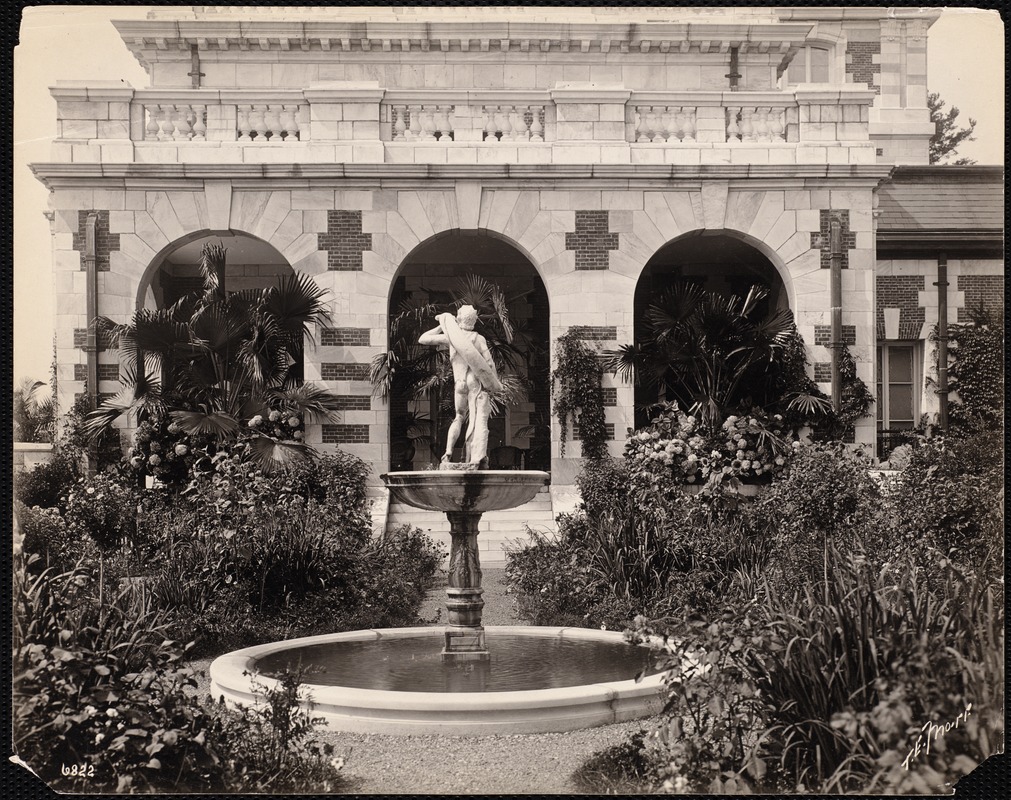Bellefontaine fountain and pool Digital Commonwealth
