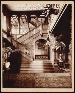 Ventfort Hall: staircase