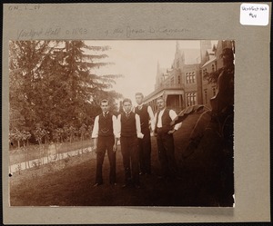 Ventfort Hall: four men