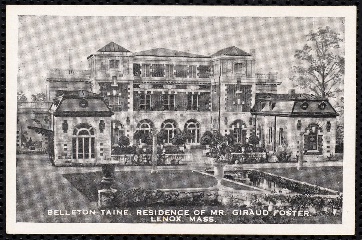 Bellefontaine house Digital Commonwealth