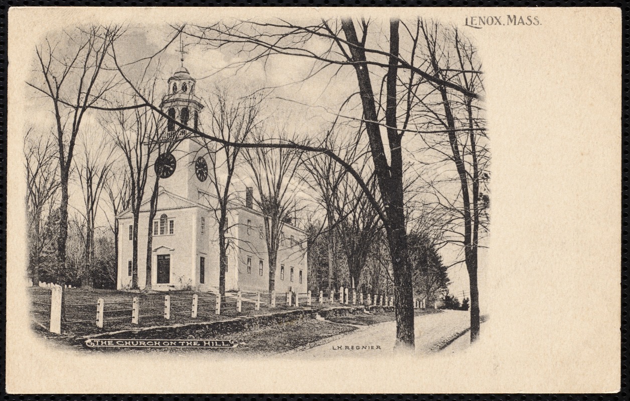 Church on the Hill: front and right side from the street