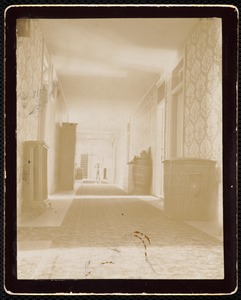 Curtis Hotel: interior hallway