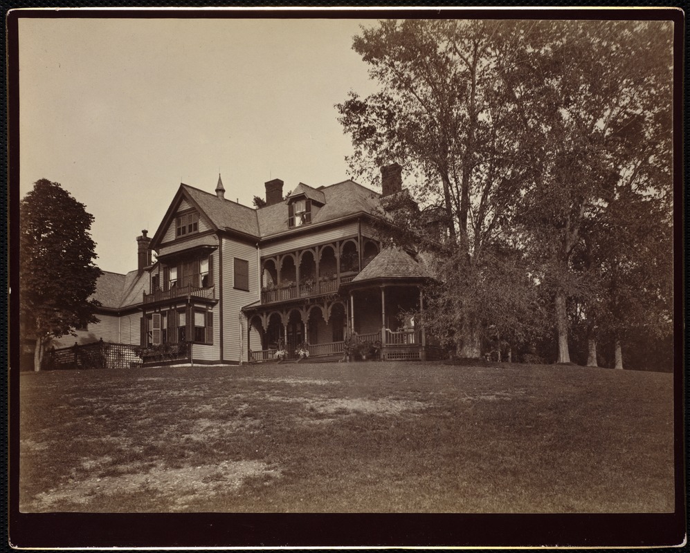 Fairlawn: back of house