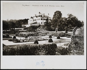 The Mount: house and gardens with gazebo