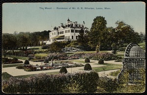 The Mount: house and gardens with gazebo