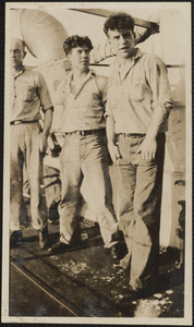 Black gang (engine room crew) on Jouett circa 1925