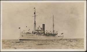CGC Manning at anchor in 1927