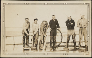 Sea watch during 1934 Ice Patrol in North Atlantic on board CGC Pontchartrain