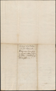 John Brooks, Samuel Phillips, and Nathaniel Wells to Samuel Titcomb, 11 February 1786