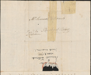 John Lee to Samuel Titcomb, 8 March 1787