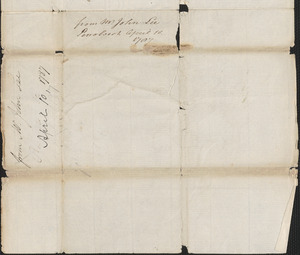 John Lee to John Brooks, Leonard Jarvis, Rufus Putnam, and Nathaniel Wells, 10 April 1787