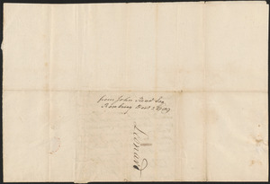 John Read to Leonard Jarvis, 3 December 1789