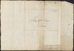 Joseph Blake to Peleg Coffin, 13 December 1801
