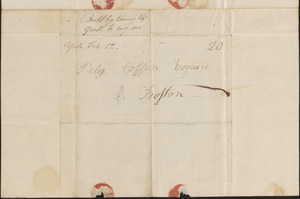 Bukeley Emerson to Peleg Coffin, 12 February 1805