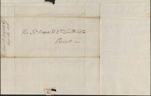 Ami R. Mitchell to John Read and William Smith, 24 February 1806