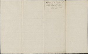 John Read and William Smith to Judah Dana, 16 November 1808