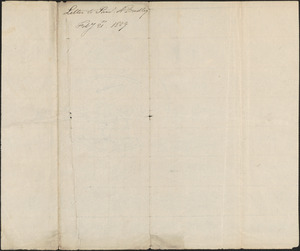 John Read and William Smith to Samuel Bradley, 21 February 1809