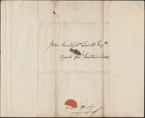 Joseph Hall to John Read and William Smith, 30 September 1809