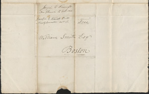 Joseph Foxcroft to William Smith, 16 October 1810