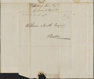 Lothrop Lewis to William Smith, 16 March 1811