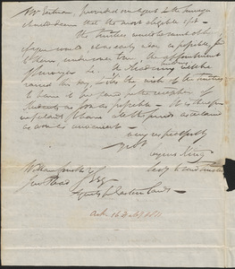 Cyrus King to William Smith, 23 August 1811 - Digital Commonwealth