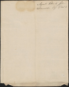 Committee for the Sale of Eastern Lands to John Chandler, 27 December 1811