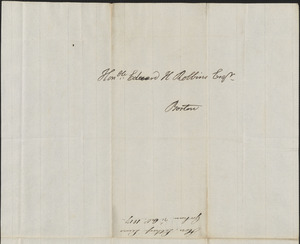 Lothrop Lewis to Edward Robbins, 30 October 1817