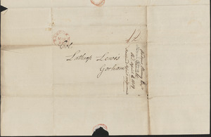 Andrew Strong to Lothrop Lewis, 27 March 1819