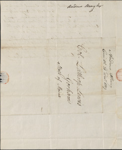 Andrew Strong to Lothrop Lewis, 21 December 1819