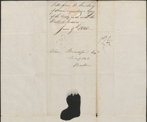 Ashur Ware to Alden Bradford, 9 June 1820