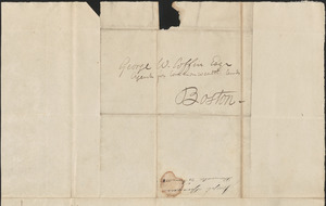 Joseph Sprague to George Coffin, 25 June 1823