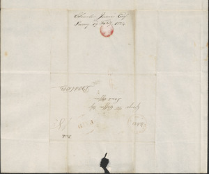 Charles Jarvis to George Coffin, 19 February 1824