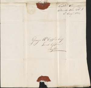 Catherine Congdon to George Coffin, 5 August 1824