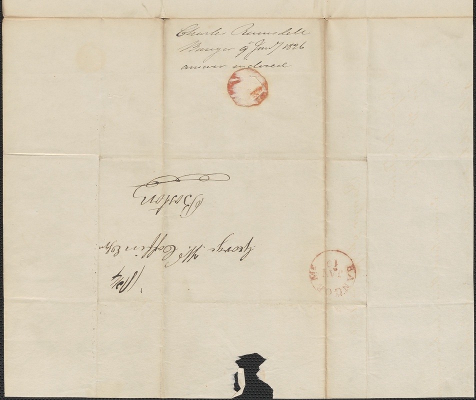 Charles Ramsdell to George Coffin, 9 January 1826 - Digital Commonwealth